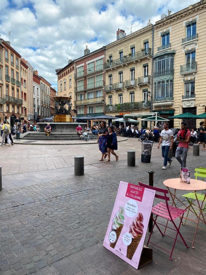 Апартаменти Meuble Tourisme Carmes 2 Etoiles, Entree Autonome,Wifi, Climatise, Petit Parking Prive Тулуза Екстер'єр фото