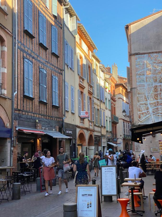 Апартаменти Meuble Tourisme Carmes 2 Etoiles, Entree Autonome,Wifi, Climatise, Petit Parking Prive Тулуза Екстер'єр фото